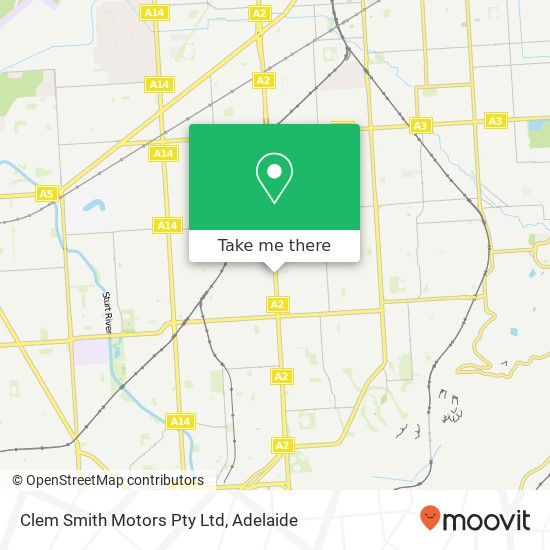 Mapa Clem Smith Motors Pty Ltd