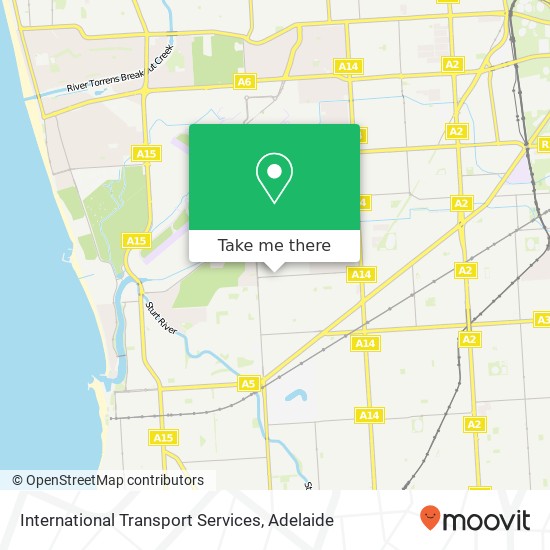 Mapa International Transport Services