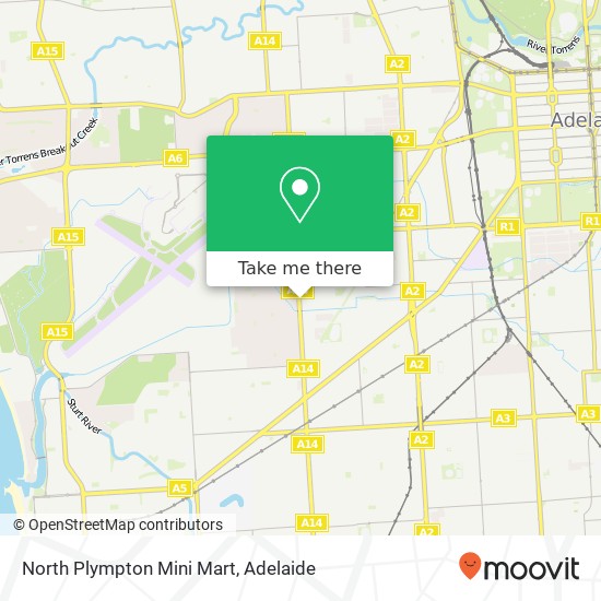 North Plympton Mini Mart map