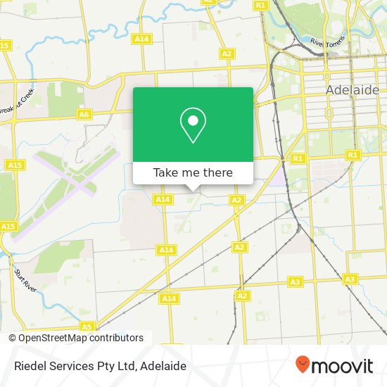 Riedel Services Pty Ltd map