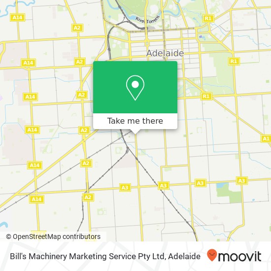 Bill's Machinery Marketing Service Pty Ltd map