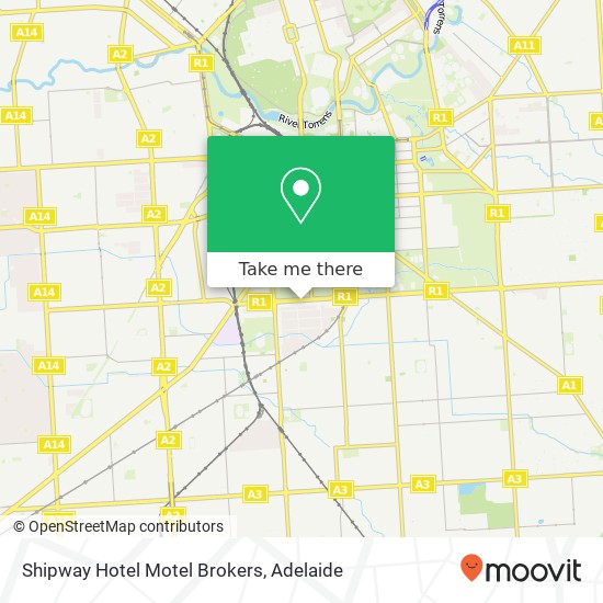 Shipway Hotel Motel Brokers map