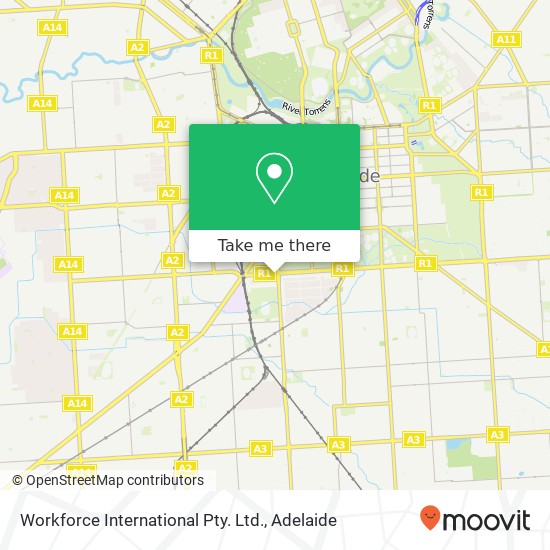 Workforce International Pty. Ltd. map