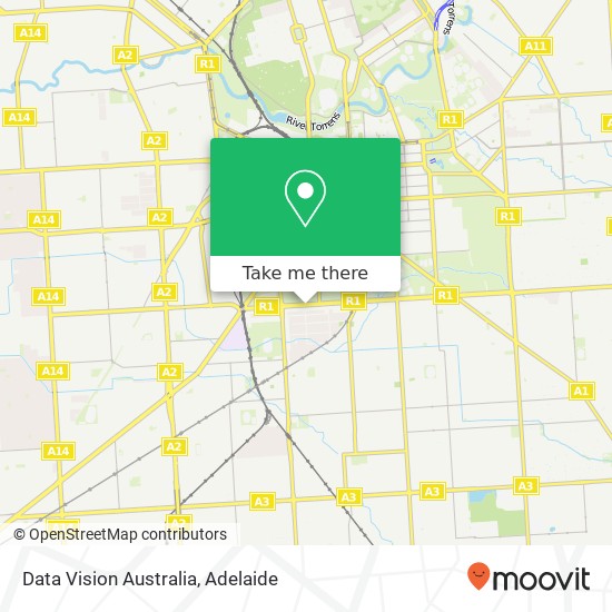 Data Vision Australia map