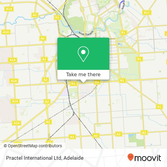 Practel International Ltd map