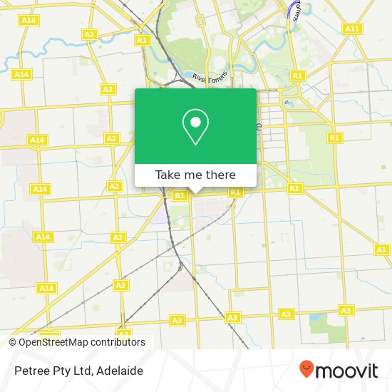 Petree Pty Ltd map