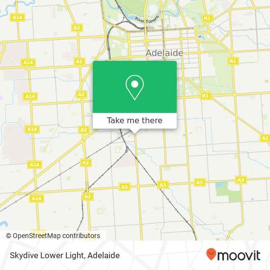 Mapa Skydive Lower Light