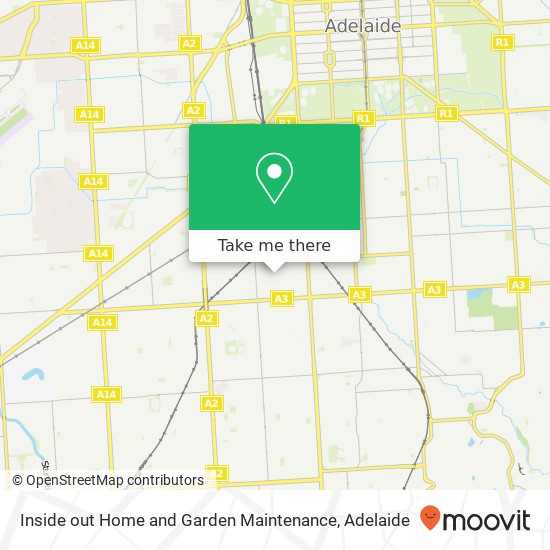 Mapa Inside out Home and Garden Maintenance