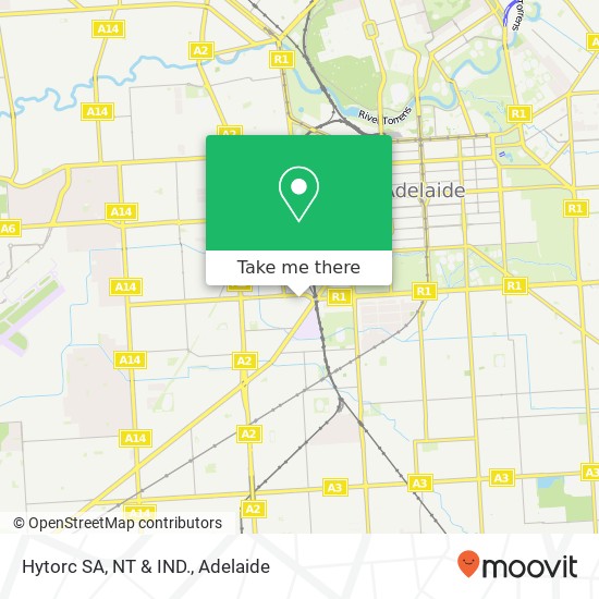 Hytorc SA, NT & IND. map