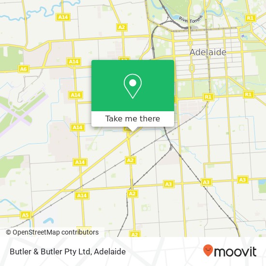 Mapa Butler & Butler Pty Ltd
