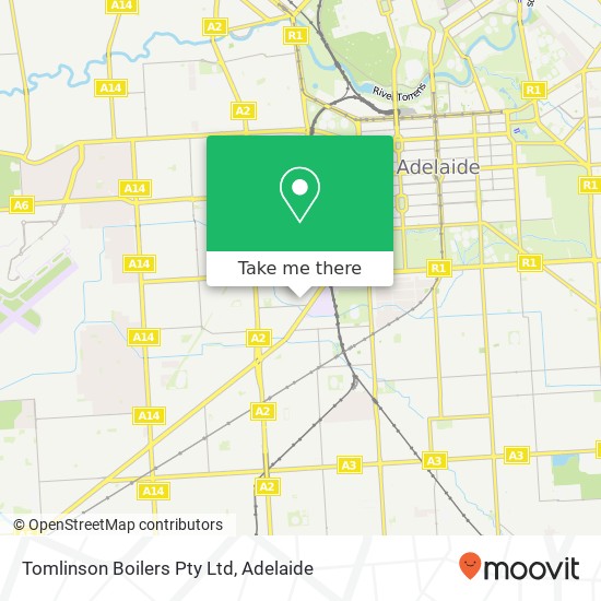 Tomlinson Boilers Pty Ltd map