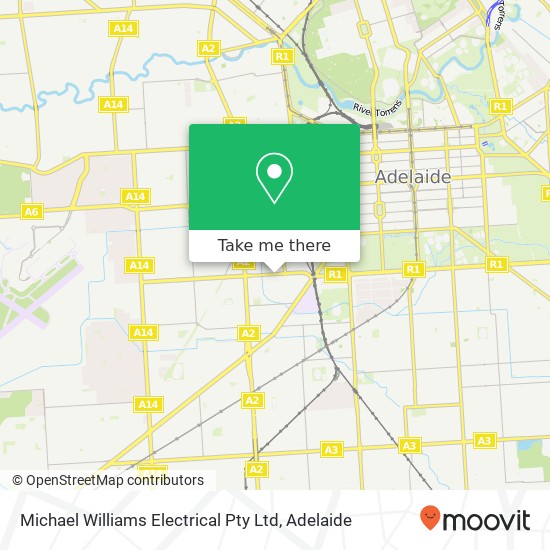 Michael Williams Electrical Pty Ltd map