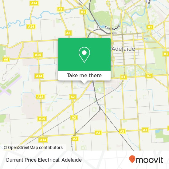 Durrant Price Electrical map