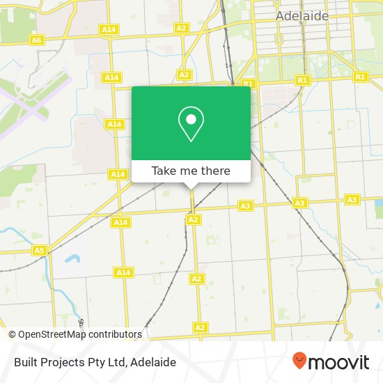 Built Projects Pty Ltd map