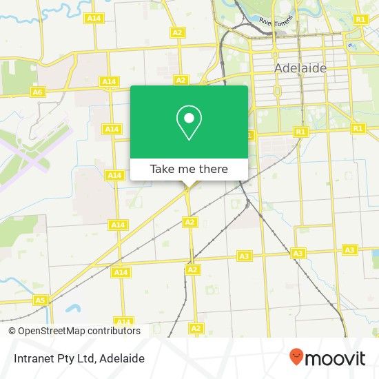 Intranet Pty Ltd map