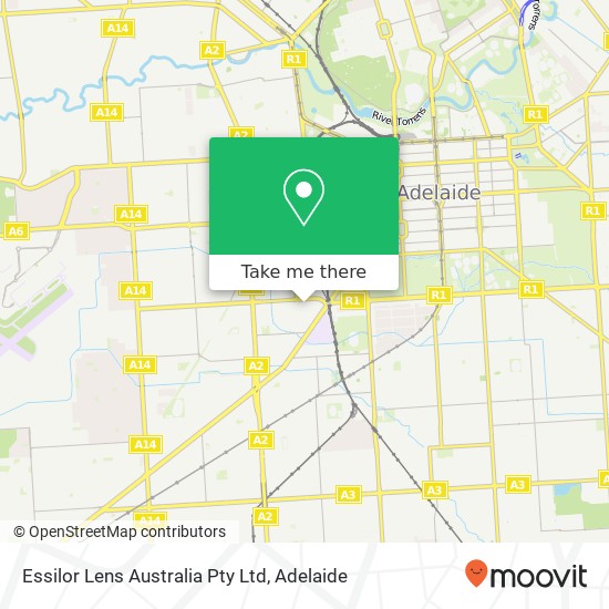 Essilor Lens Australia Pty Ltd map