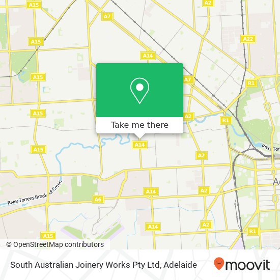 South Australian Joinery Works Pty Ltd map