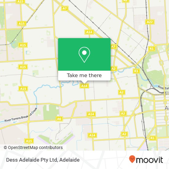 Dess Adelaide Pty Ltd map