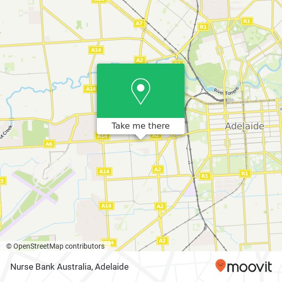 Mapa Nurse Bank Australia