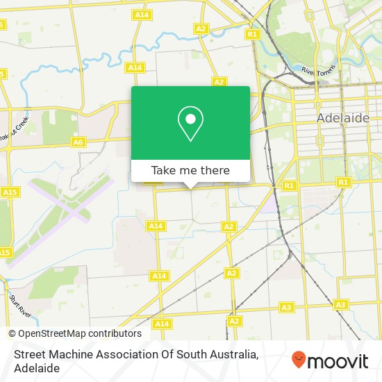 Mapa Street Machine Association Of South Australia