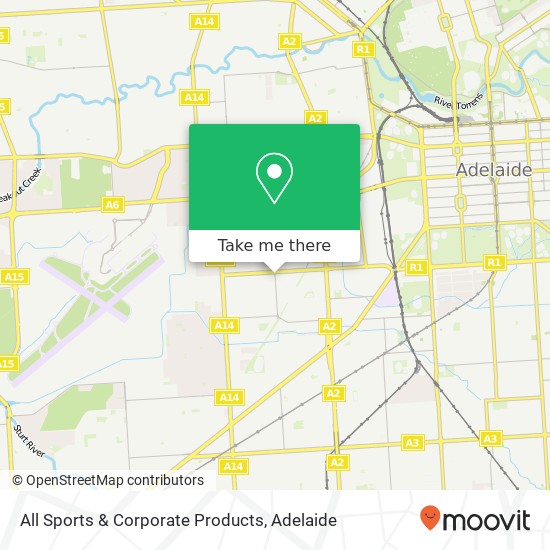All Sports & Corporate Products map