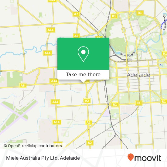 Miele Australia Pty Ltd map