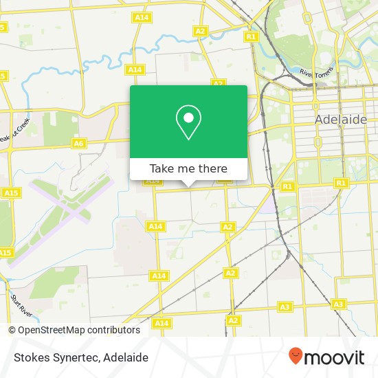 Stokes Synertec map