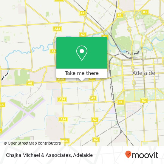 Chajka Michael & Associates map