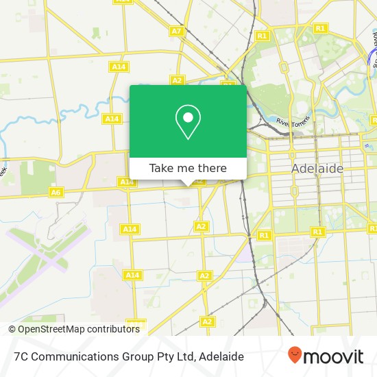 7C Communications Group Pty Ltd map