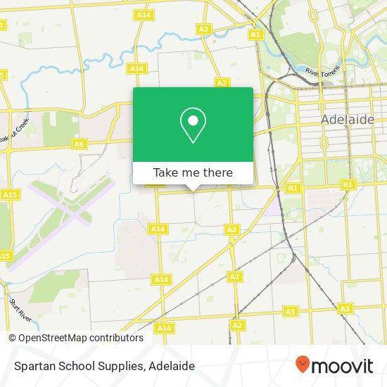 Spartan School Supplies map