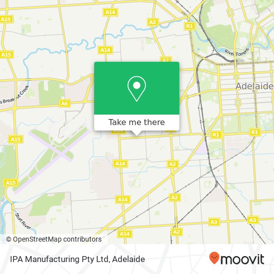 IPA Manufacturing Pty Ltd map