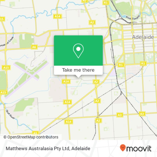 Matthews Australasia Pty Ltd map