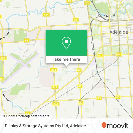 Display & Storage Systems Pty Ltd map