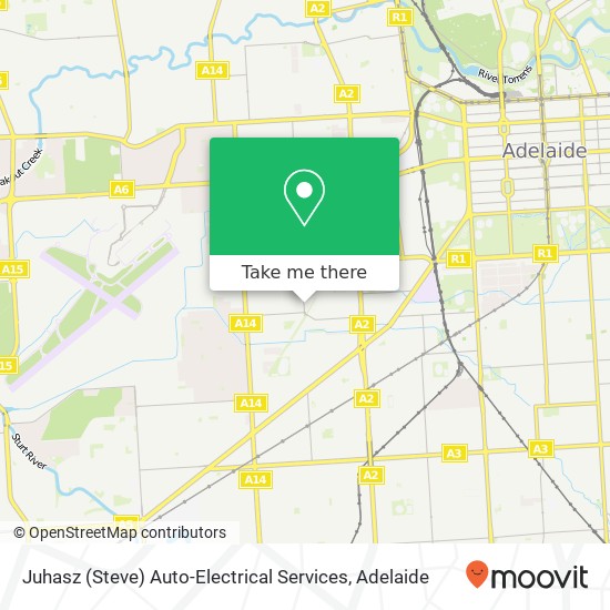 Mapa Juhasz (Steve) Auto-Electrical Services