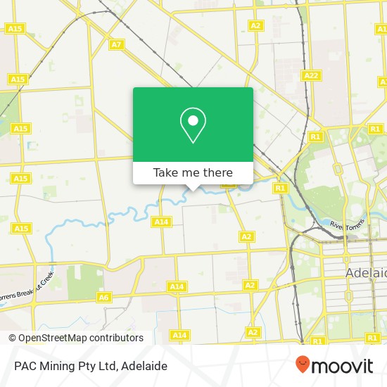 PAC Mining Pty Ltd map