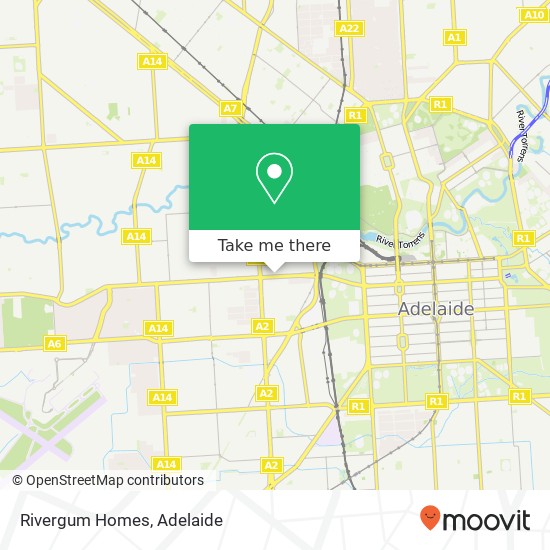 Mapa Rivergum Homes