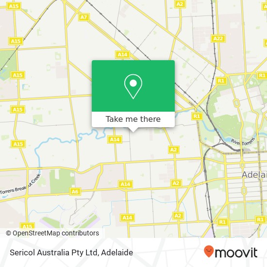 Sericol Australia Pty Ltd map