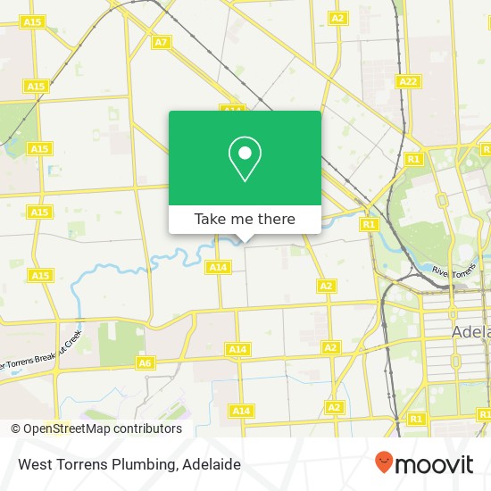 Mapa West Torrens Plumbing