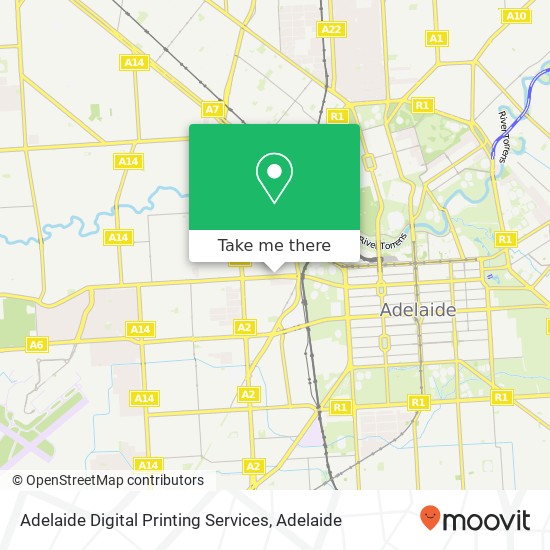 Mapa Adelaide Digital Printing Services