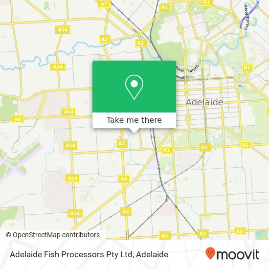 Adelaide Fish Processors Pty Ltd map