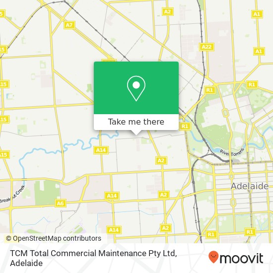 TCM Total Commercial Maintenance Pty Ltd map