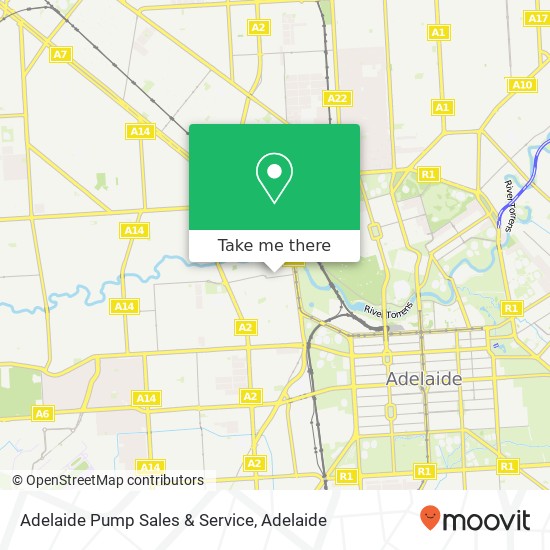 Adelaide Pump Sales & Service map