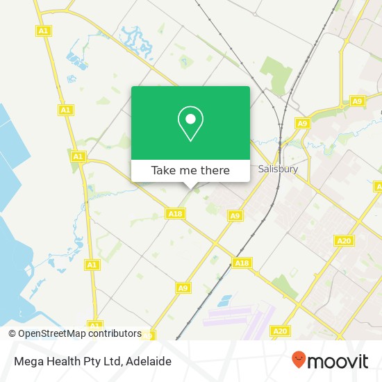 Mega Health Pty Ltd map