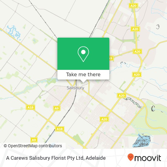 A Carews Salisbury Florist Pty Ltd map