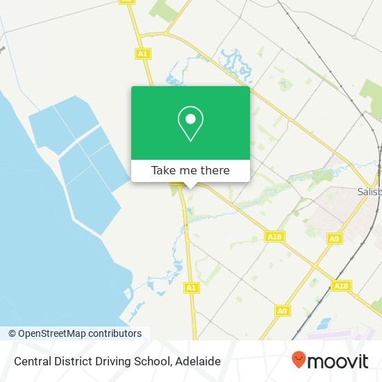Central District Driving School map