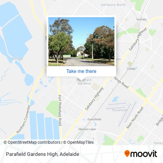 Parafield Gardens High map