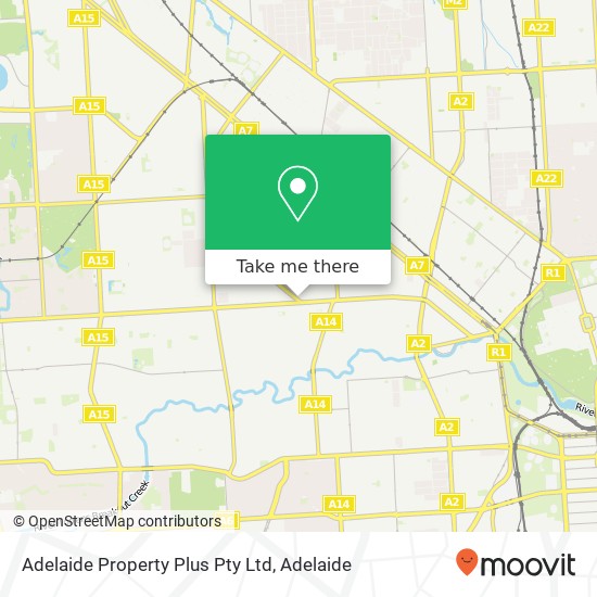 Mapa Adelaide Property Plus Pty Ltd