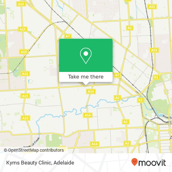 Kyms Beauty Clinic map