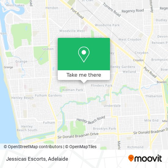 Jessicas Escorts map