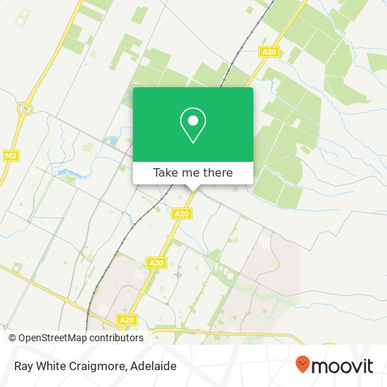 Ray White Craigmore map